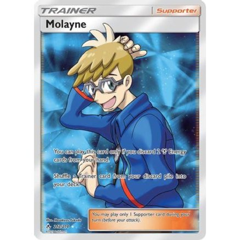 Molayne (Full Art) 212/214 - SM  Unbroken Bonds Holofoil