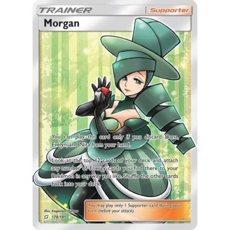 Morgan (Full Art) 178/181 - SM  Team Up Holofoil