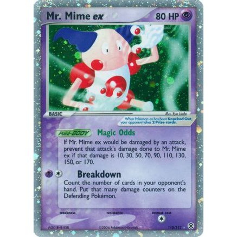 Mr. Mime ex - 110/112 110/112 - FireRed & LeafGreen