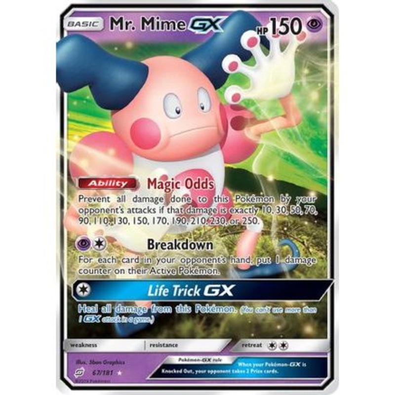 Mr. Mime GX 67/181 - SM  Team Up Holofoil