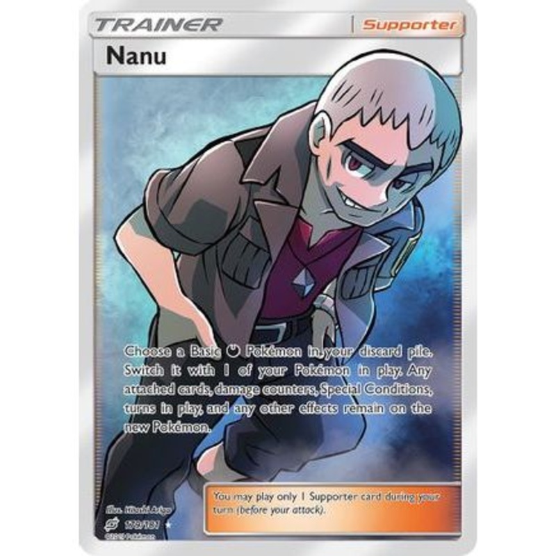 Nanu (Full Art) 179/181 - SM  Team Up Holofoil