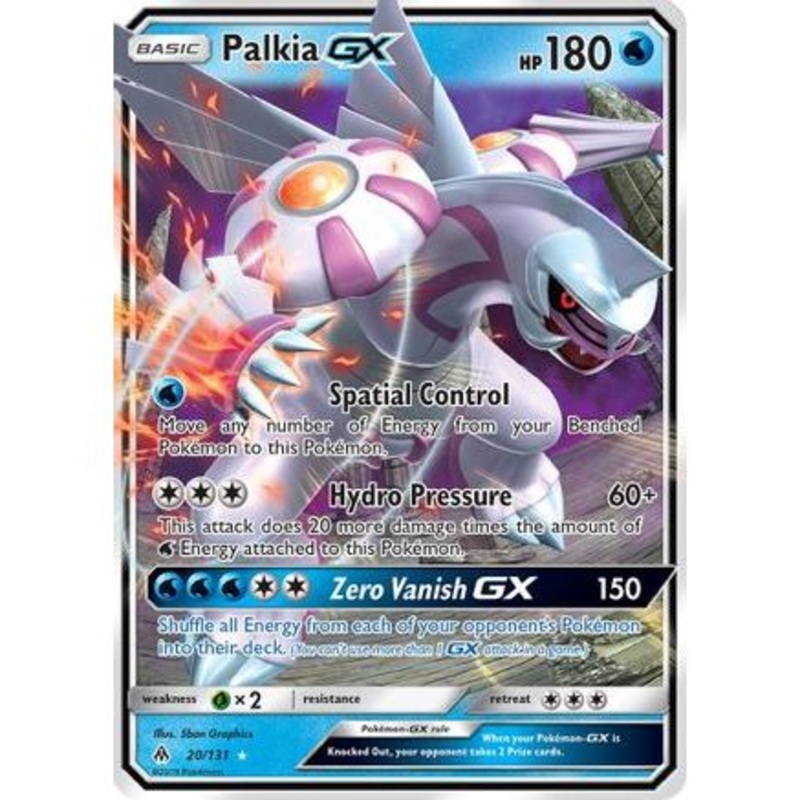 Palkia GX 20/131 - SM  Forbidden Light Holofoil