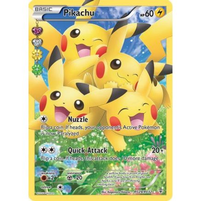 Pikachu (Full Art) RC29/83 - Generations Radiant Collection Holofoil