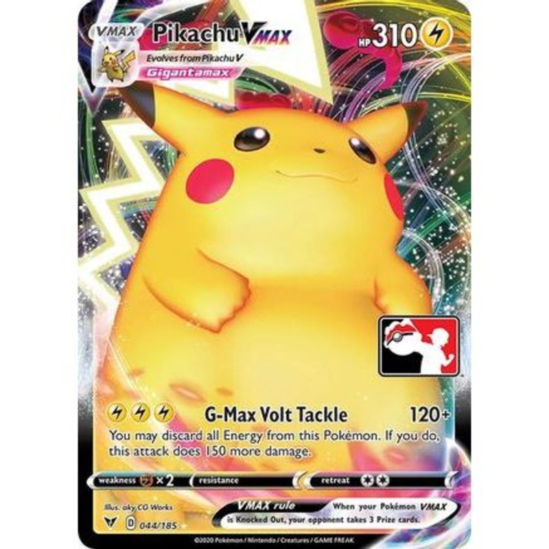 Pikachu VMAX 44 - Prize Pack Series Cards Holofoil