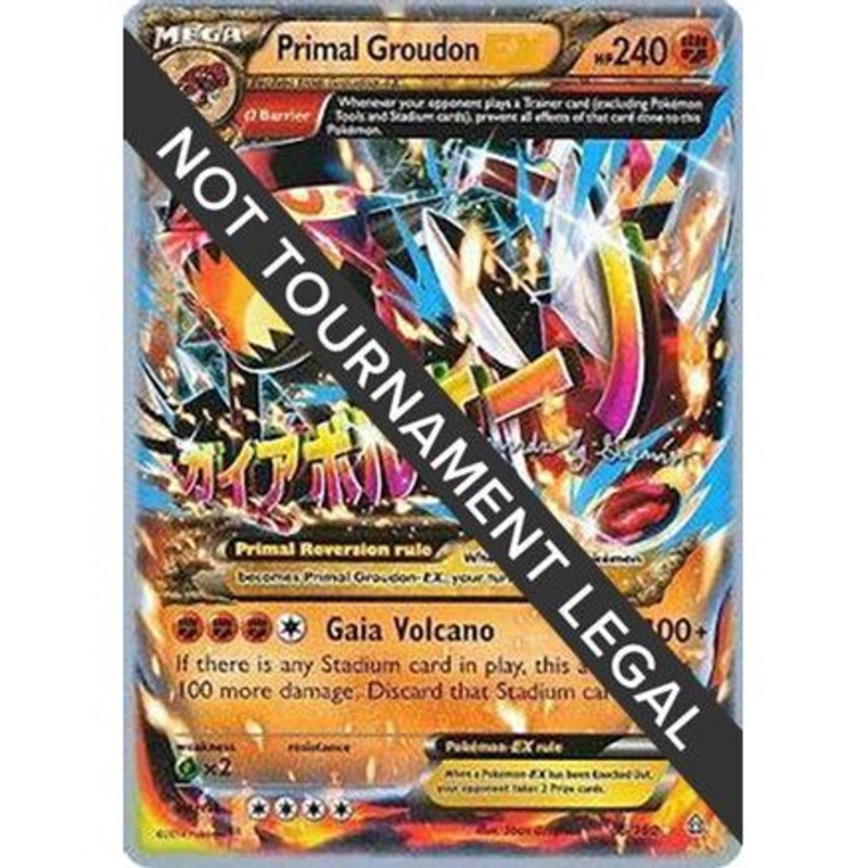 Primal Groudon EX - 2015 (Alejandro Ng-Guzman) 86 - World Championship Decks