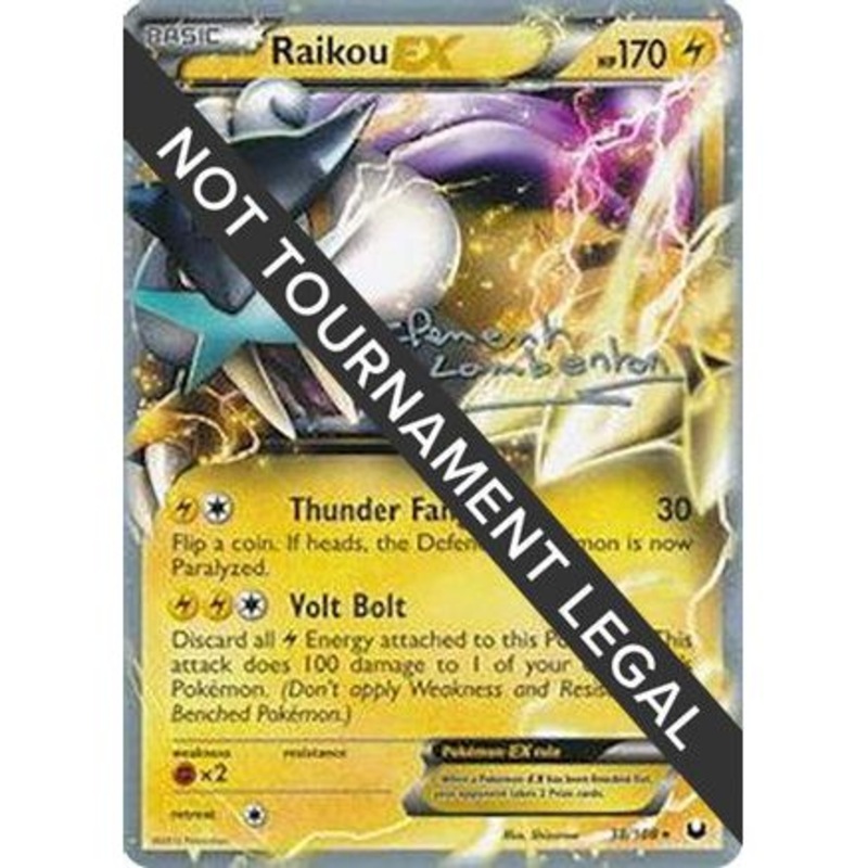 Raikou EX - 2013 (Clement Lamberton) 38 - World Championship Decks