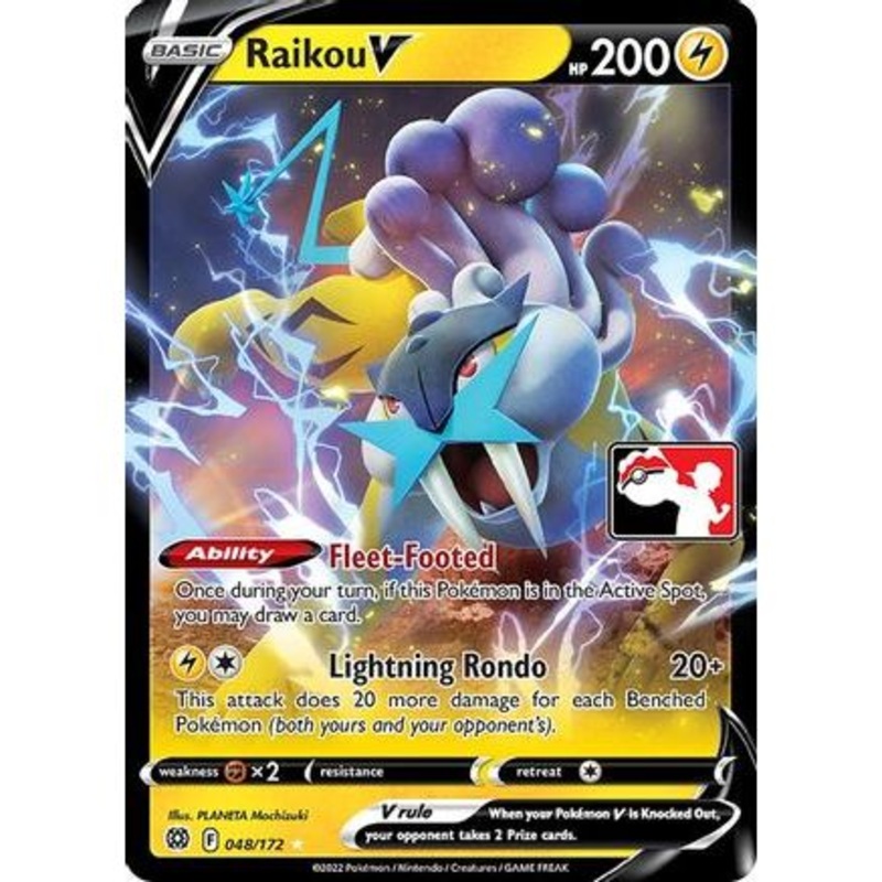 Raikou V 48 - Prize Pack Series Cards Holofoil