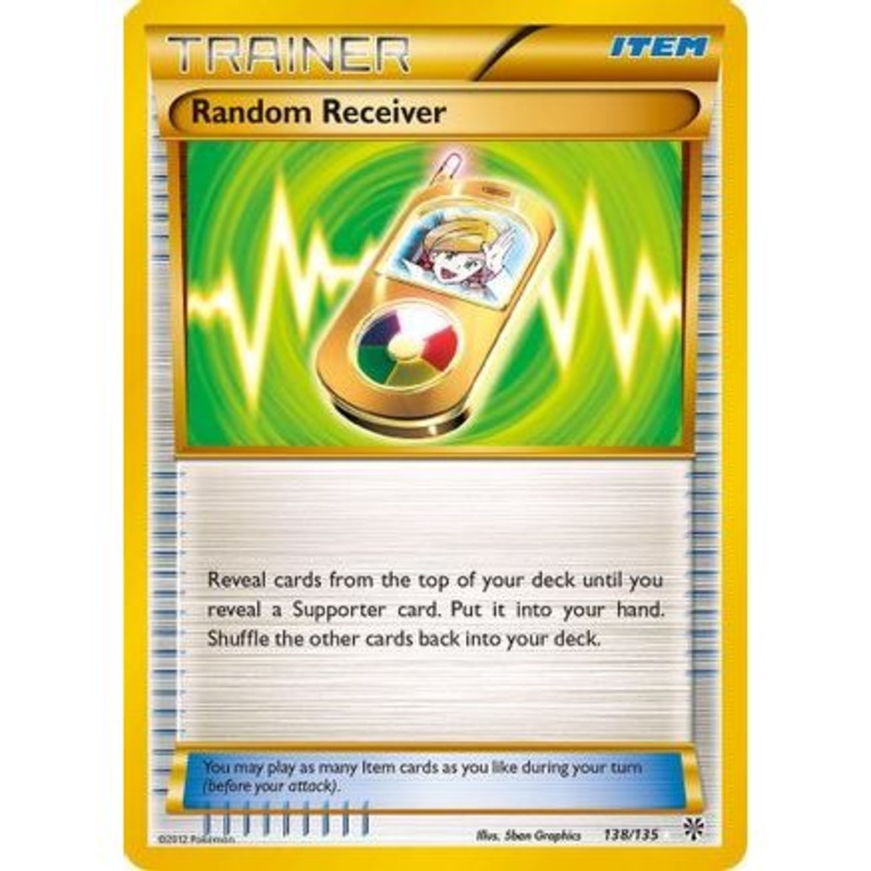 Random Receiver 138/135 - Plasma Storm Holofoil