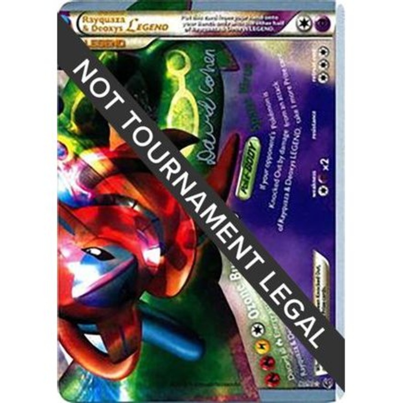 Rayquaza & Deoxys Legend (90) - 2011 (David Cohen) 90 - World Championship Decks