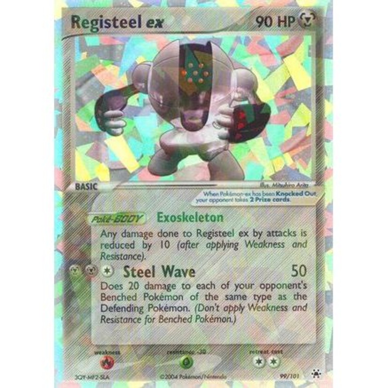 Registeel ex 99/101 - Hidden Legends Holofoil