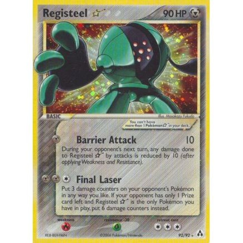 Registeel Star 92/92 - Legend Maker Holofoil