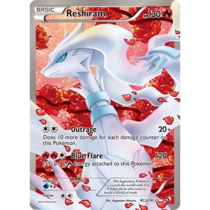 Reshiram (Full Art) RC22/113 - Legendary Treasures Radiant Collection Holofoil