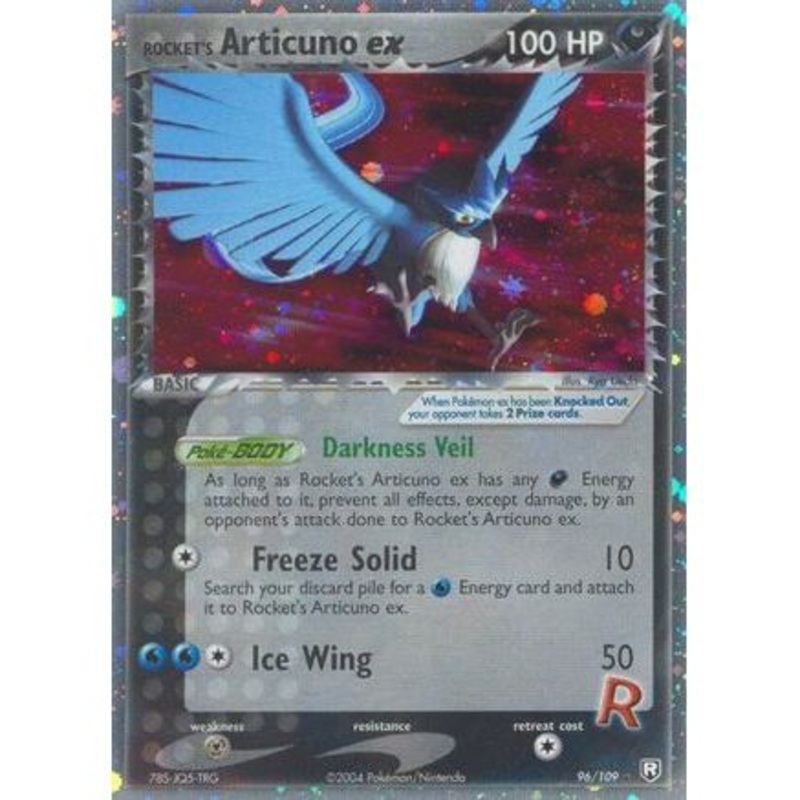 Rocket's Articuno ex 96/109 - Team Rocket Returns