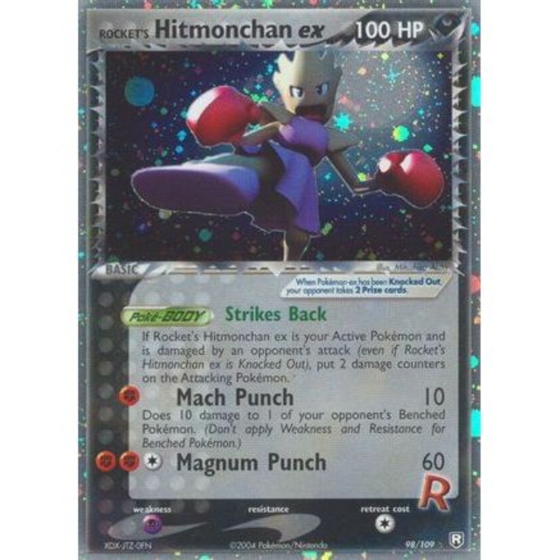Rocket's Hitmonchan ex 98/109 - Team Rocket Returns