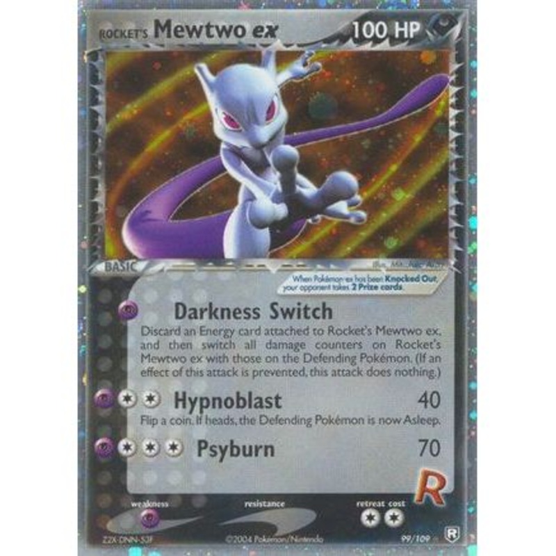 Rocket's Mewtwo ex 99/109 - Team Rocket Returns