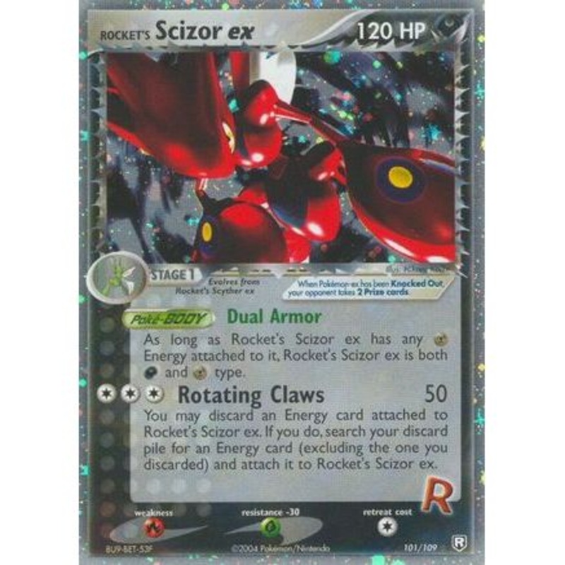 Rocket's Scizor ex 101/109 - Team Rocket Returns
