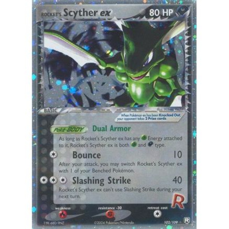 Rocket's Scyther ex 102/109 - Team Rocket Returns Holofoil