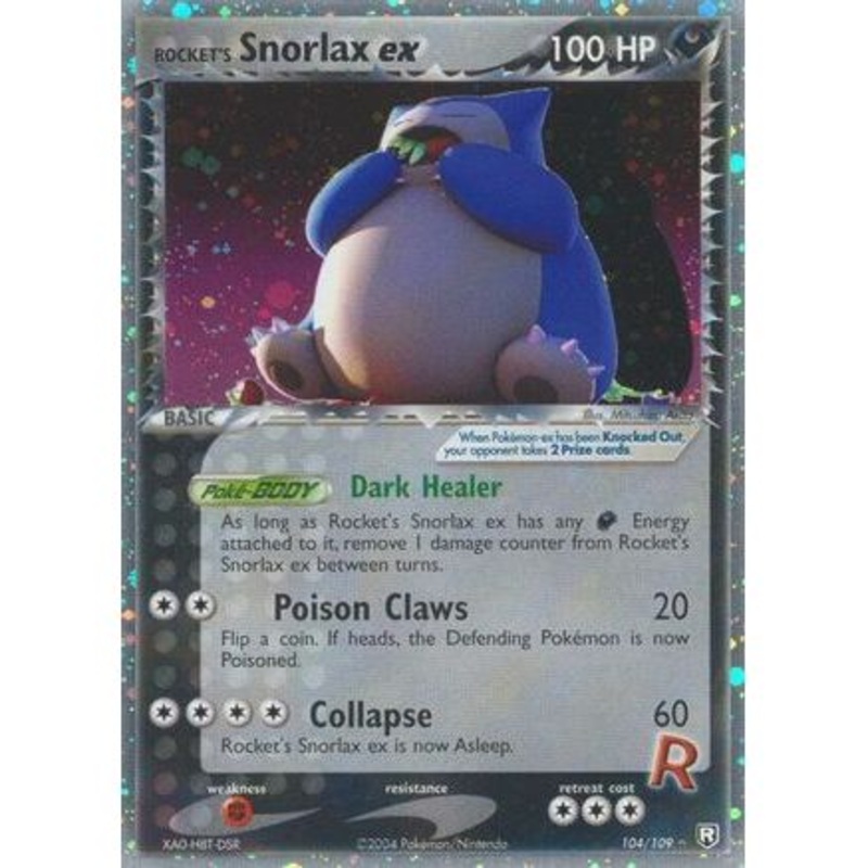 Rocket's Snorlax ex 104/109 - Team Rocket Returns Holofoil