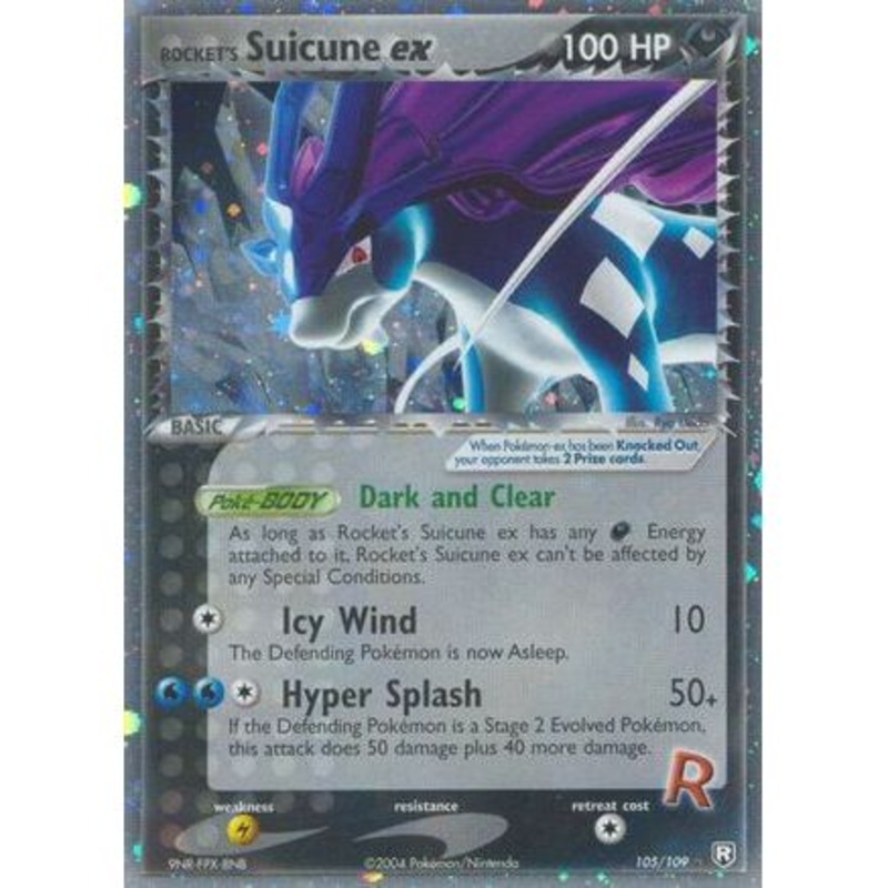 Rocket's Suicune ex 105/109 - Team Rocket Returns Holofoil