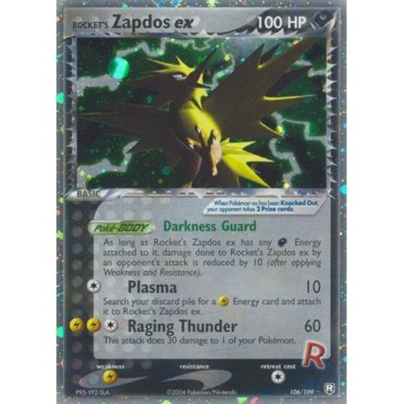Rocket's Zapdos ex 106/109 - Team Rocket Returns