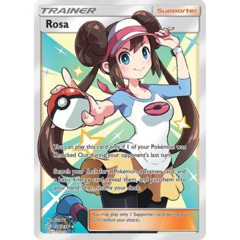 Rosa (Full Art) 236/236 - SM  Cosmic Eclipse Holofoil