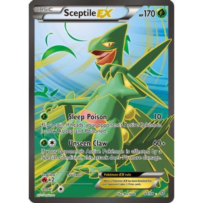 Sceptile EX (84 Full Art) 84/98 - XY  Ancient Origins Holofoil