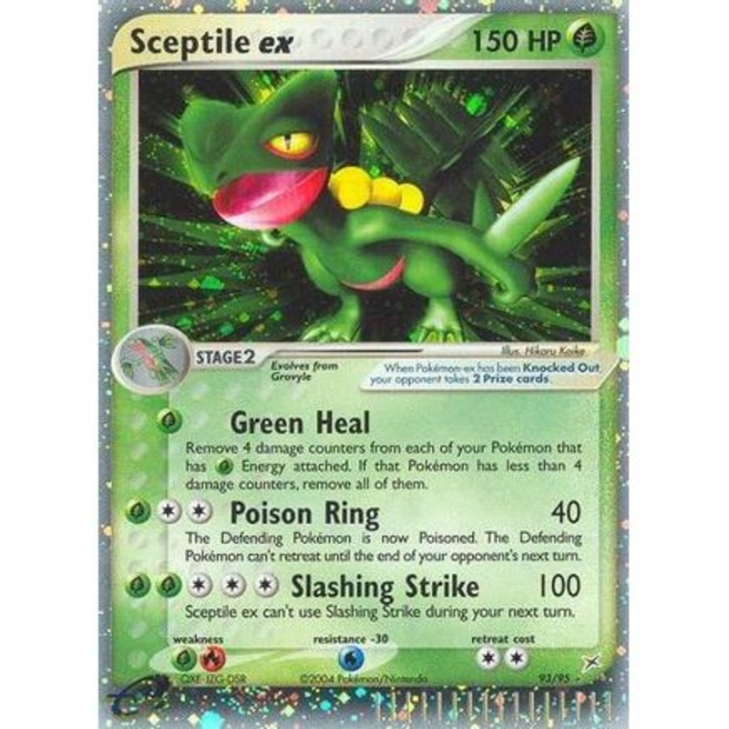 Sceptile ex 93/95 - Team Magma vs Team Aqua Holofoil