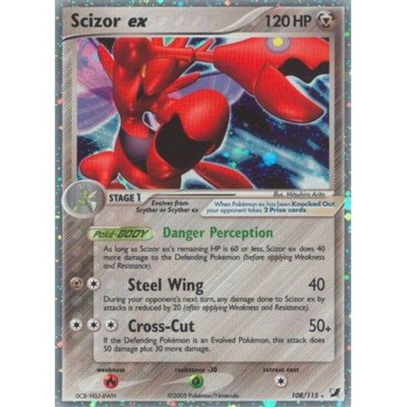 Scizor ex 108/115 - Unseen Forces Holofoil