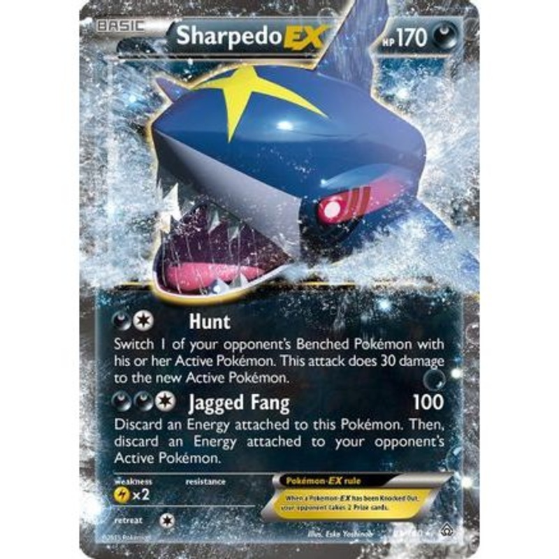 Sharpedo EX 91/160 - XY  Primal Clash Holofoil