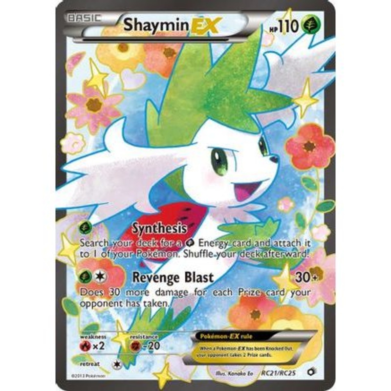 Shaymin EX (Full Art) RC21/113 - Legendary Treasures Radiant Collection Holofoil