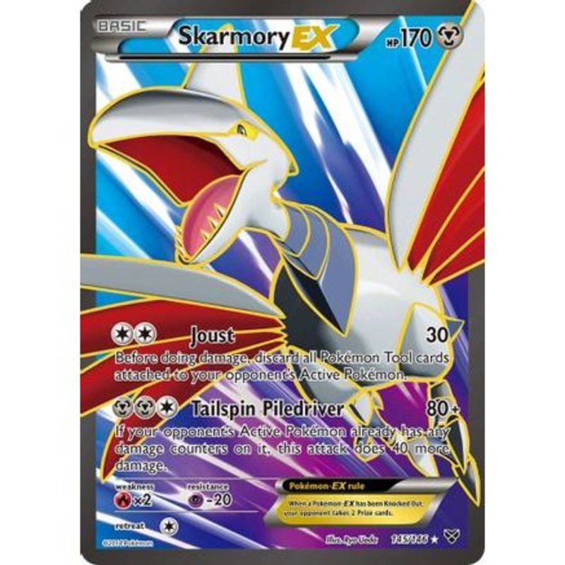 Skarmory EX (145 Full Art) 145/146 - XY Base Set Holofoil