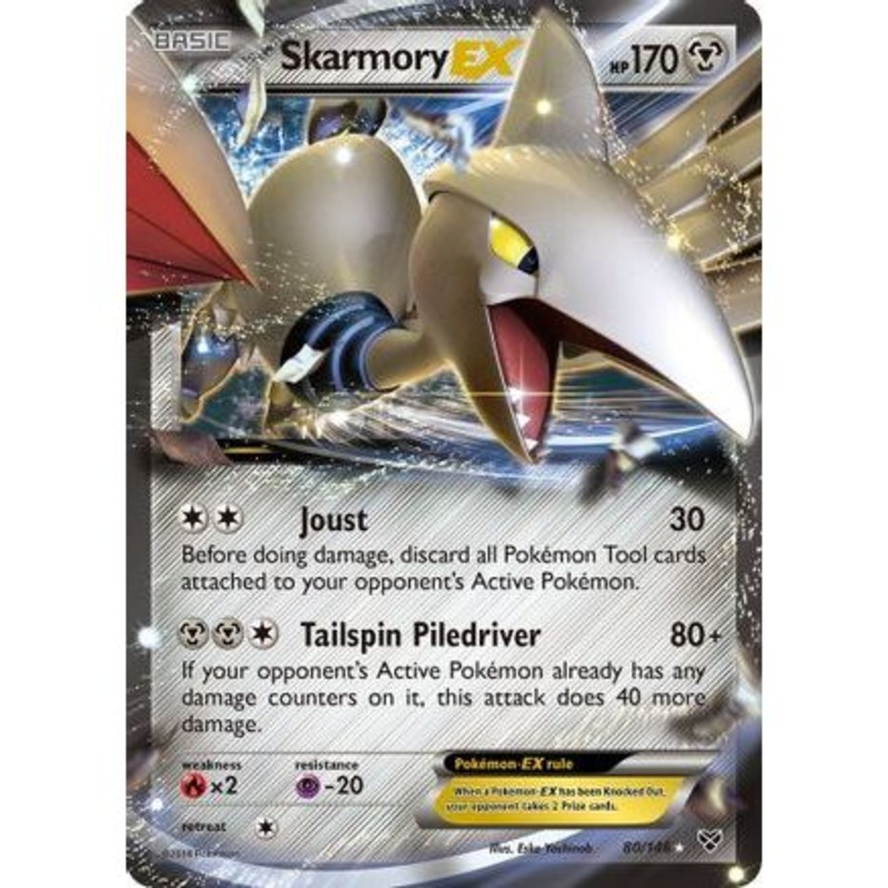 Skarmory EX 80/146 - XY Base Set Holofoil