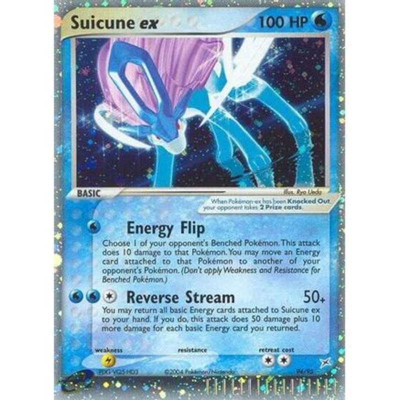 Suicune ex 94/95 - Team Magma vs Team Aqua Holofoil
