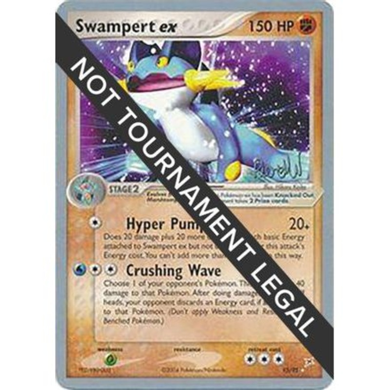 Swampert ex - 2004 (Reed Weichler) 95 - World Championship Decks