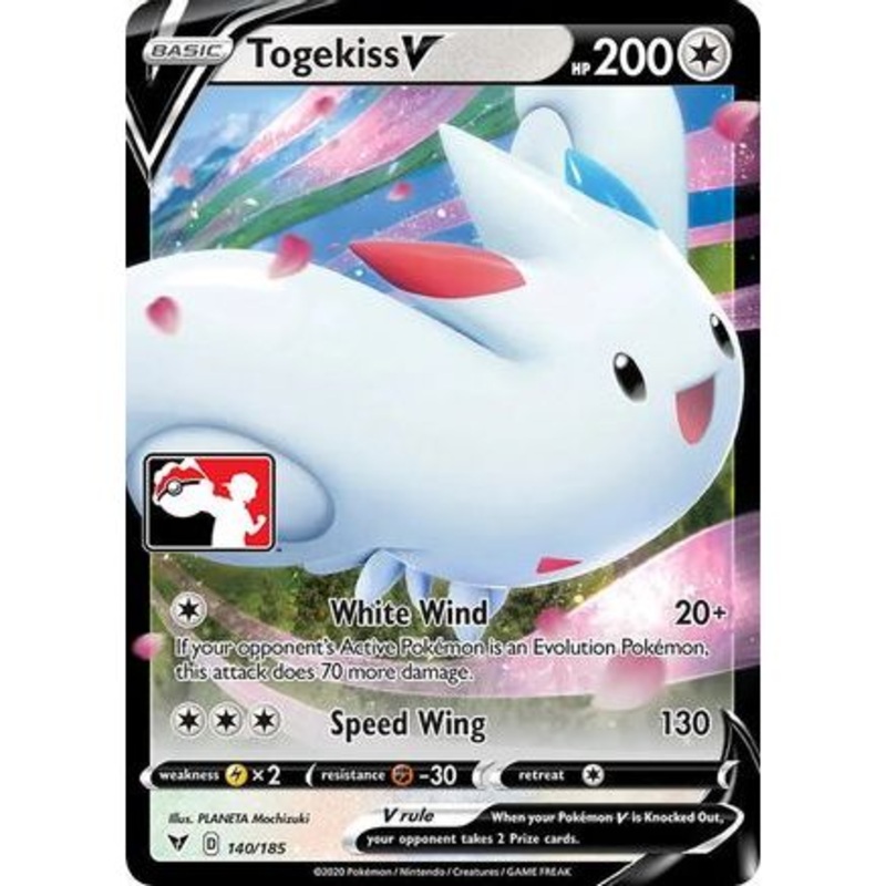Togekiss V 140 - Prize Pack Series Cards Holofoil
