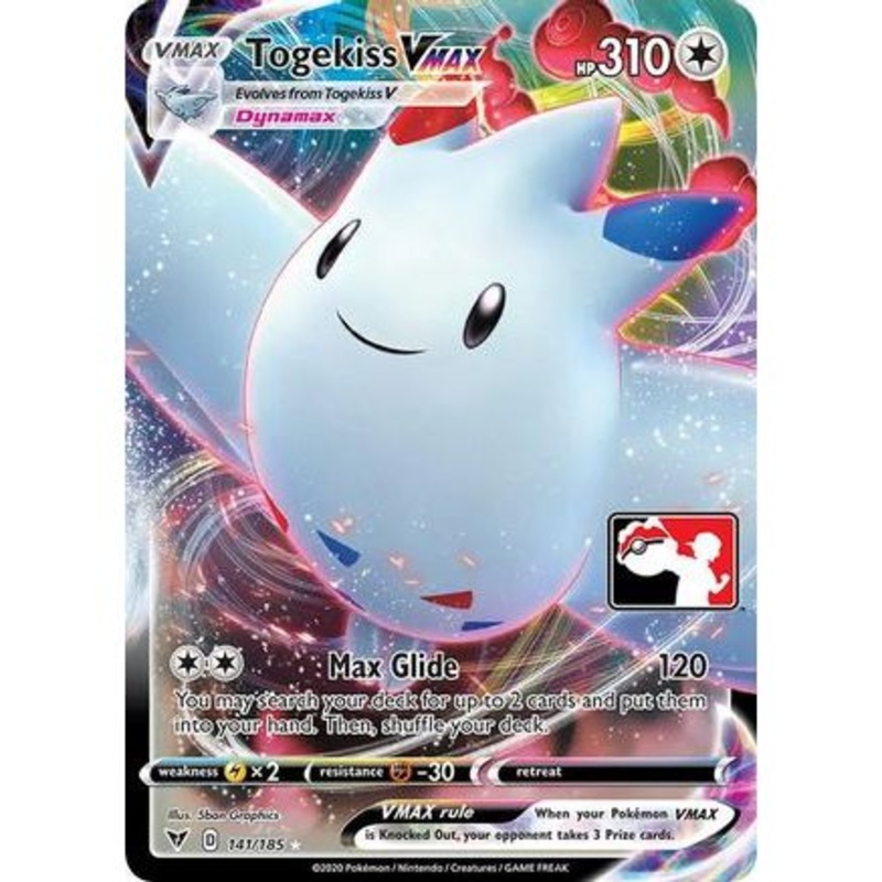 Togekiss VMAX 141 - Prize Pack Series Cards Holofoil