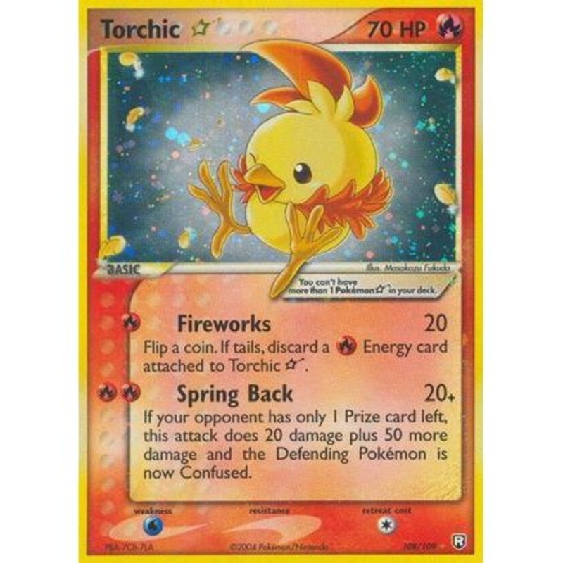 Torchic Star 108/109 - Team Rocket Returns