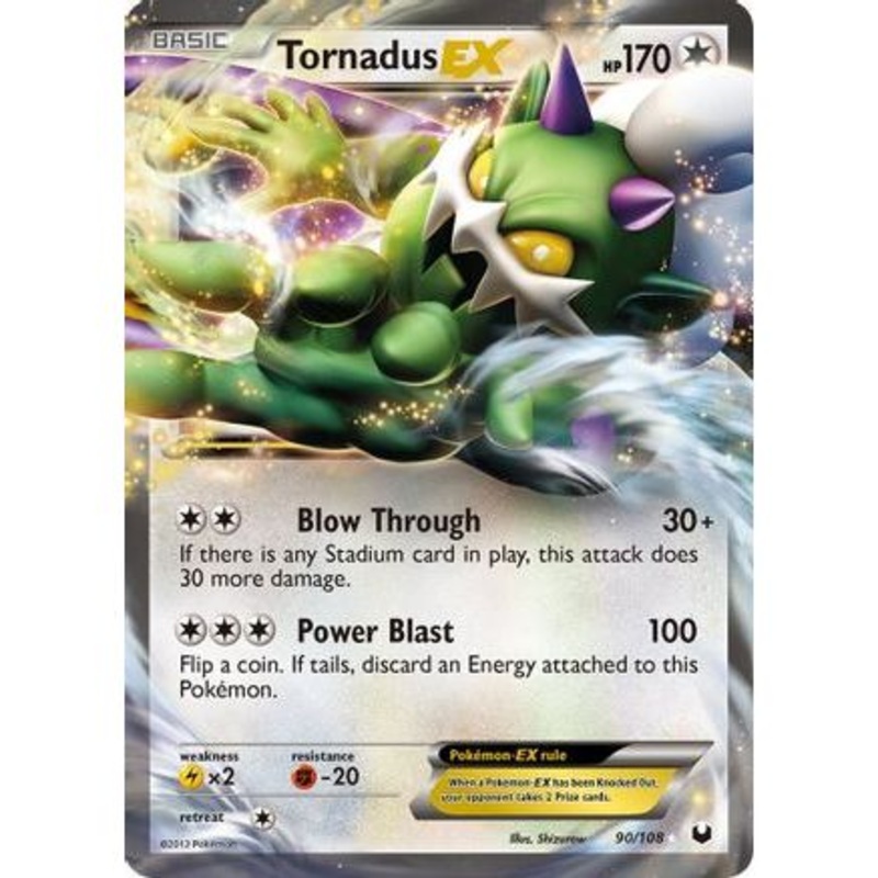 Tornadus EX 90/108 - Dark Explorers Holofoil