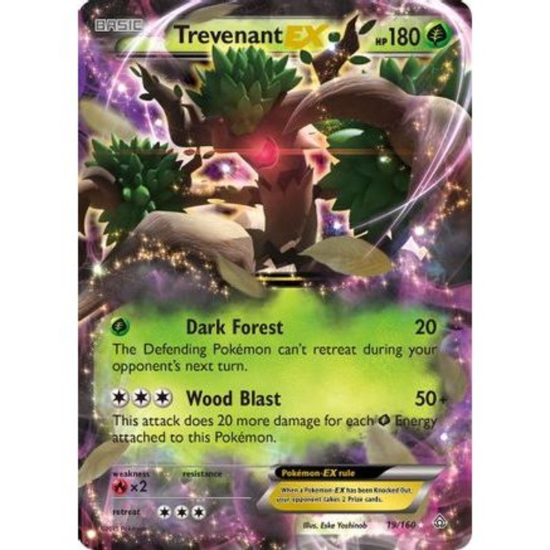 Trevenant EX 19/160 - XY  Primal Clash Holofoil