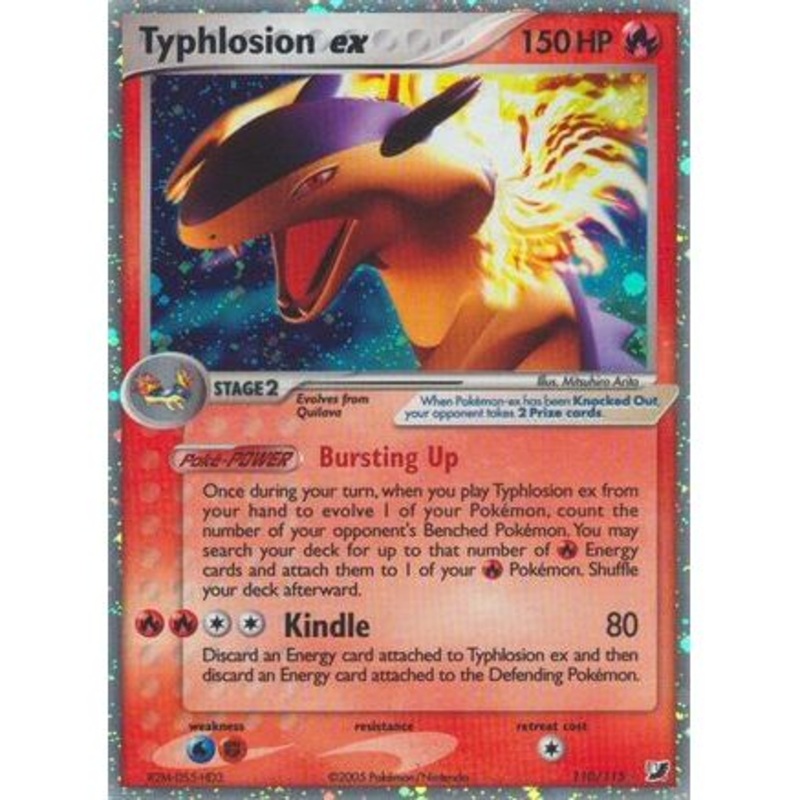 Typhlosion ex 110/115 - Unseen Forces Holofoil
