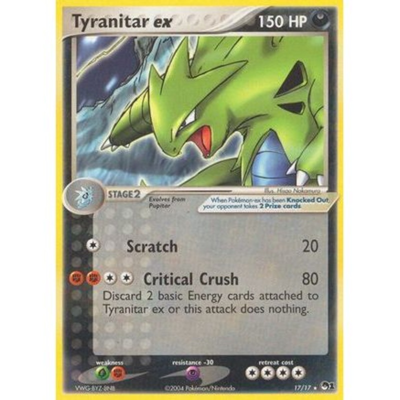 Tyranitar ex (Holo) 17/17 - POP Series 1 Holofoil