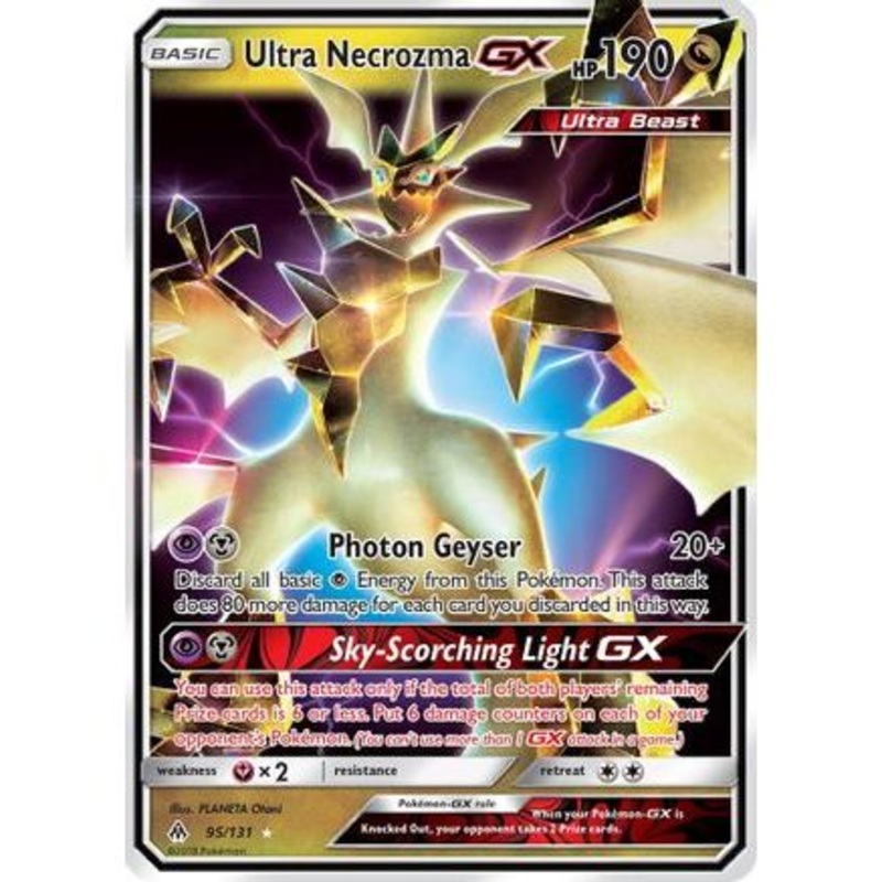 Ultra Necrozma GX 95/131 - SM  Forbidden Light Holofoil