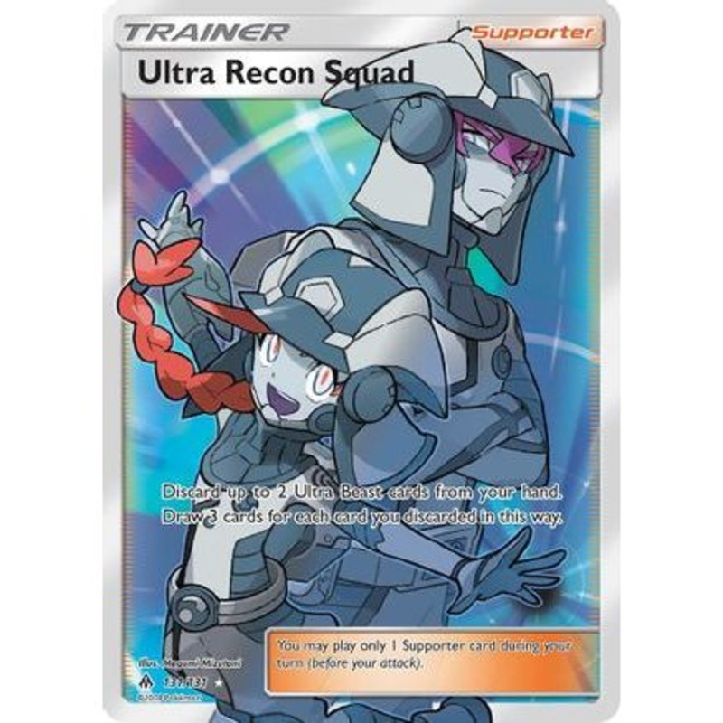 Ultra Recon Squad (Full Art) 131/131 - SM  Forbidden Light Holofoil