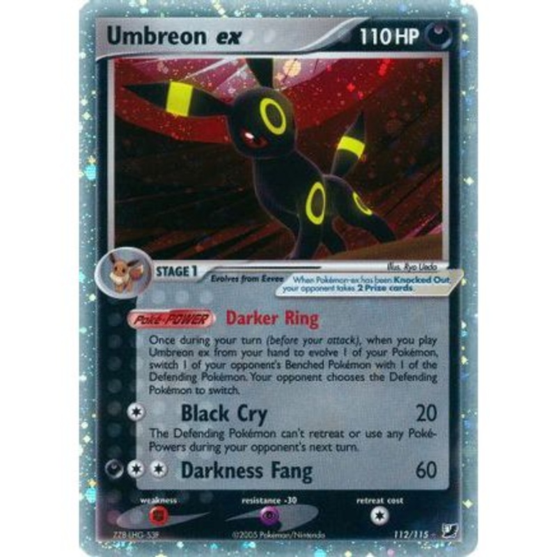 Umbreon ex 112/115 - Unseen Forces Holofoil