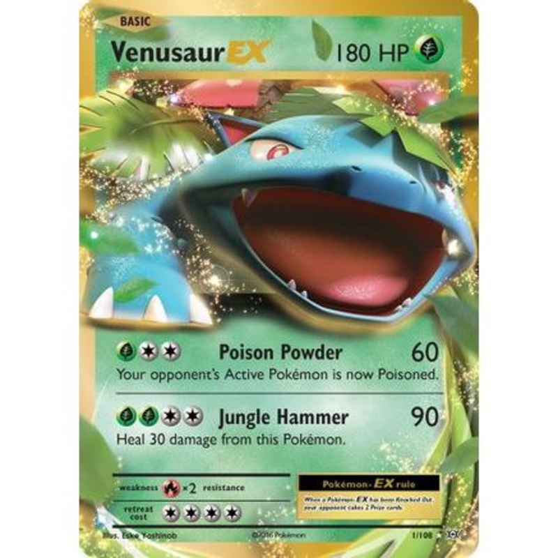 Venusaur EX 1/108 - XY  Evolutions Holofoil