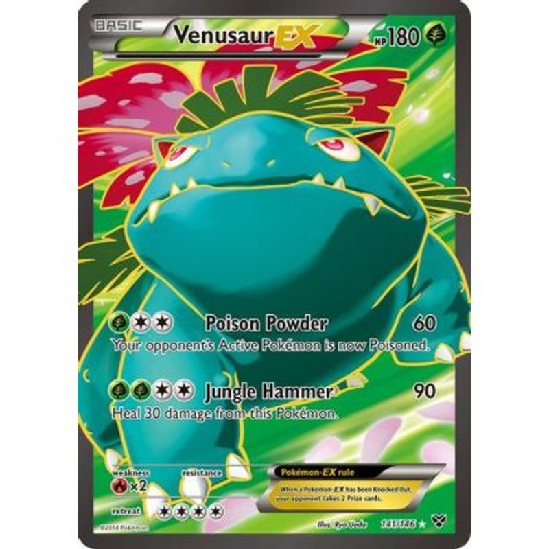 Venusaur EX (141 Full Art) 141/146 - XY Base Set Holofoil