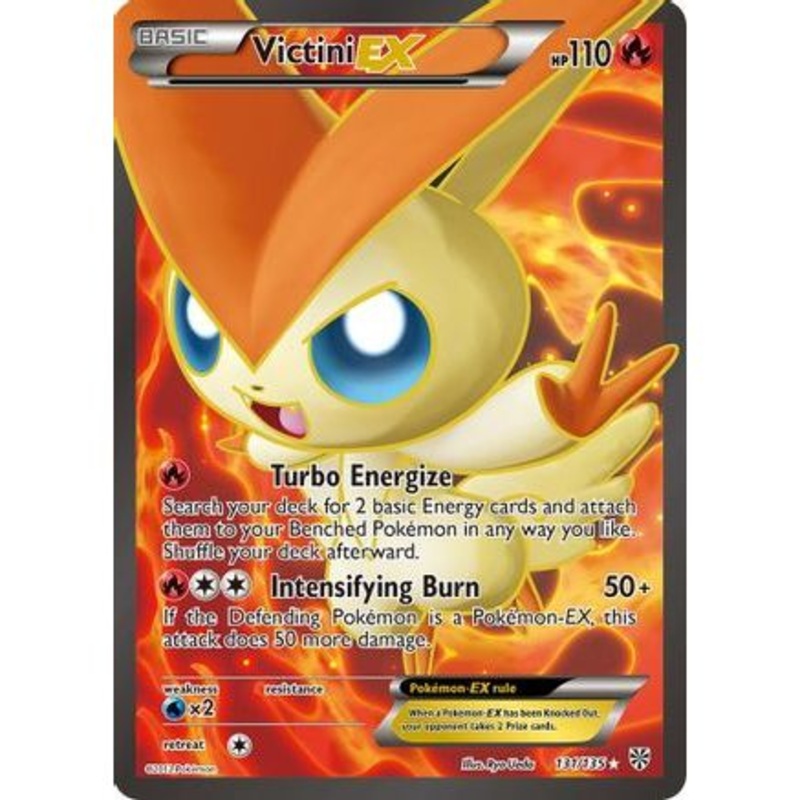 Victini EX (131 Full Art) 131/135 - Plasma Storm Holofoil