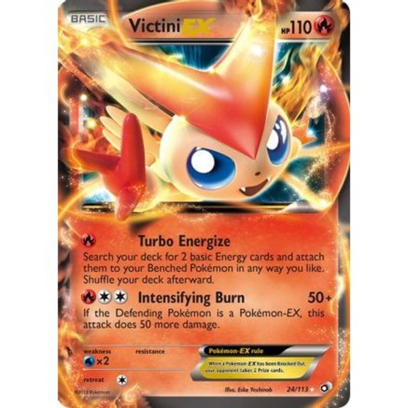 Victini EX 24/113 - Legendary Treasures Holofoil