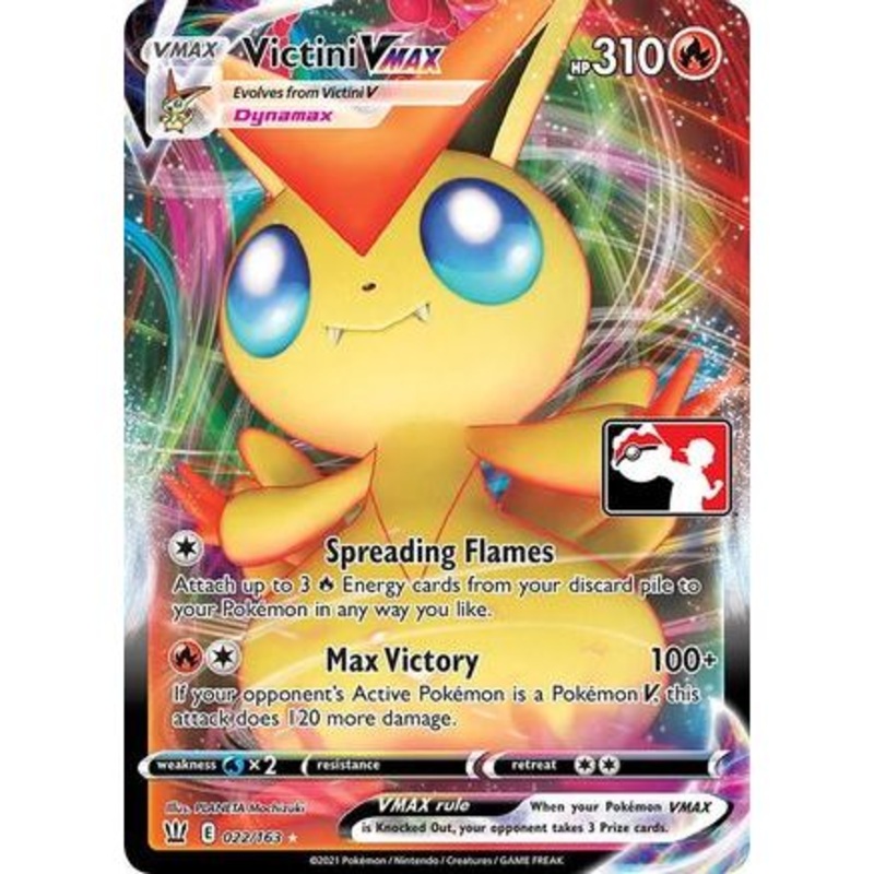 Victini VMAX 22 - Prize Pack Series Cards Holofoil