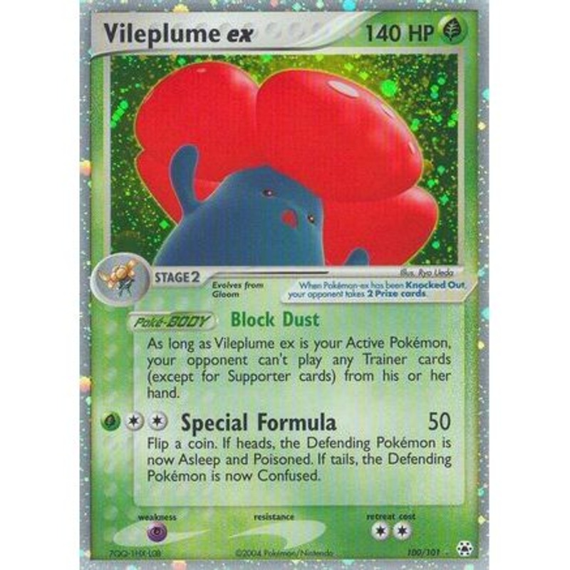 Vileplume ex 100/101 - Hidden Legends Holofoil